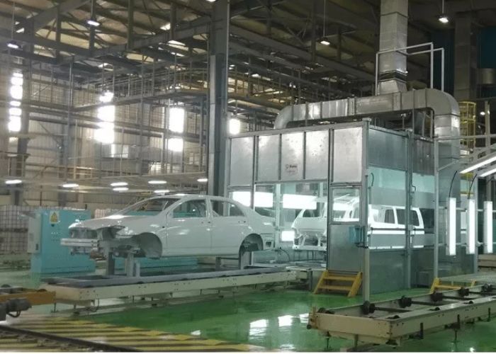 Otomotiv Boyahane Projesi